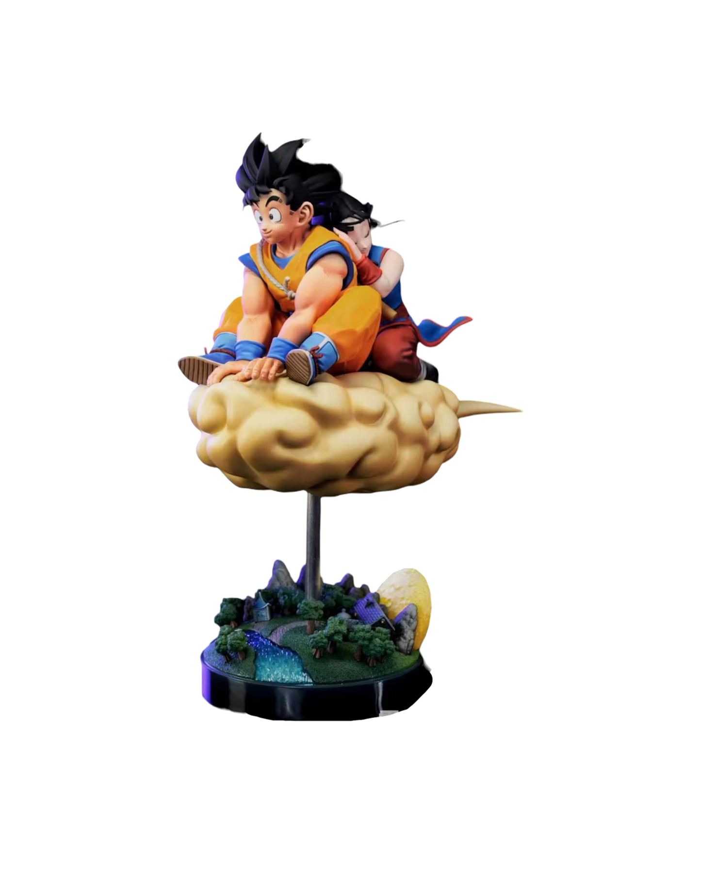 Statua Goku X Chichi love above the clouds | PL Studio | Resin statue (Pre-Order)