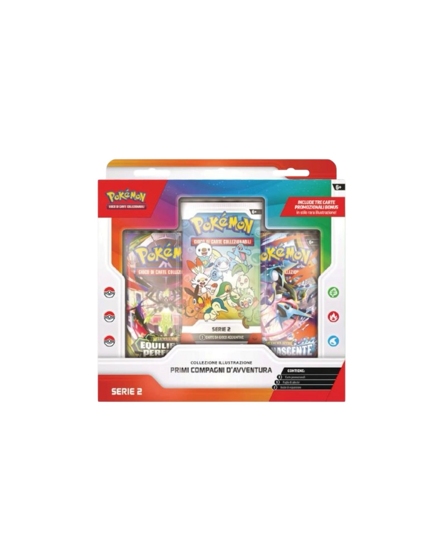 Pokémon collezione Illustrazione “Primi compagni di avventura” | Serie 2 | Italiano (Pre-Order)