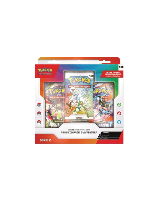 Pokémon collezione Illustrazione “Primi compagni di avventura” | Serie 2 | Italiano (Pre-Order)
