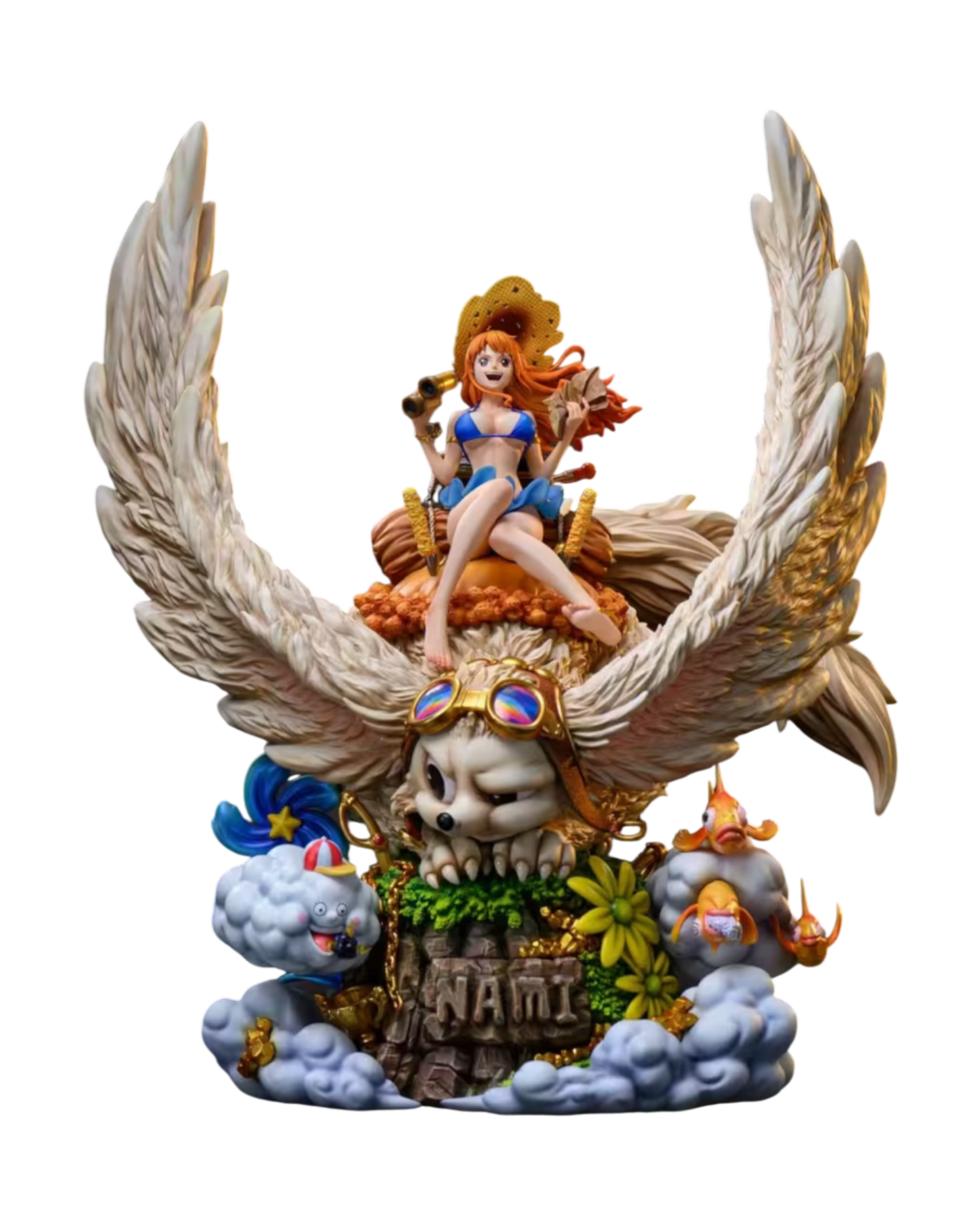 Statua Nami x Long Eared Cat | MJ Studio | Resin statue (Pre-Order)