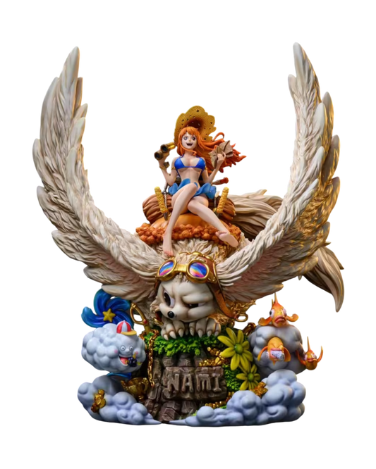 Statua Nami x Long Eared Cat | MJ Studio | Resin statue