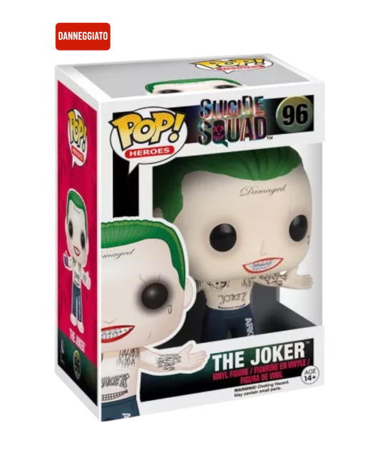 Funko Pop! 96 The Joker (Scatola danneggiata)