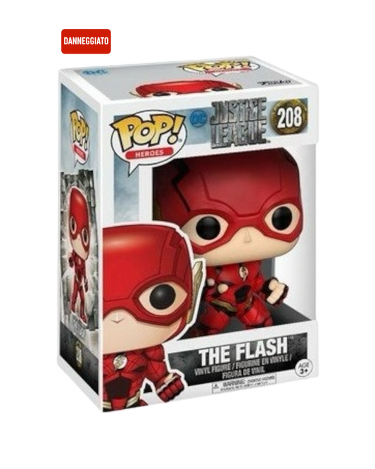 Funko Pop! 208 The Flash (Scatola danneggiata)