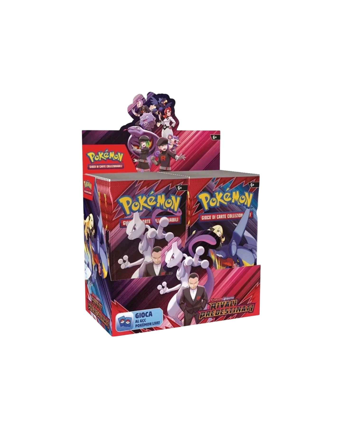Pokémon Display 36 buste | Scarlatto e Violetto “Rivali Predestinati” | Italiano