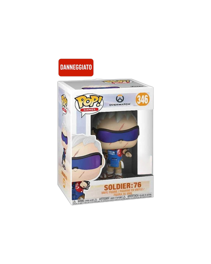 Funko Pop! 346 Soldier: 76 (scatola danneggiata)