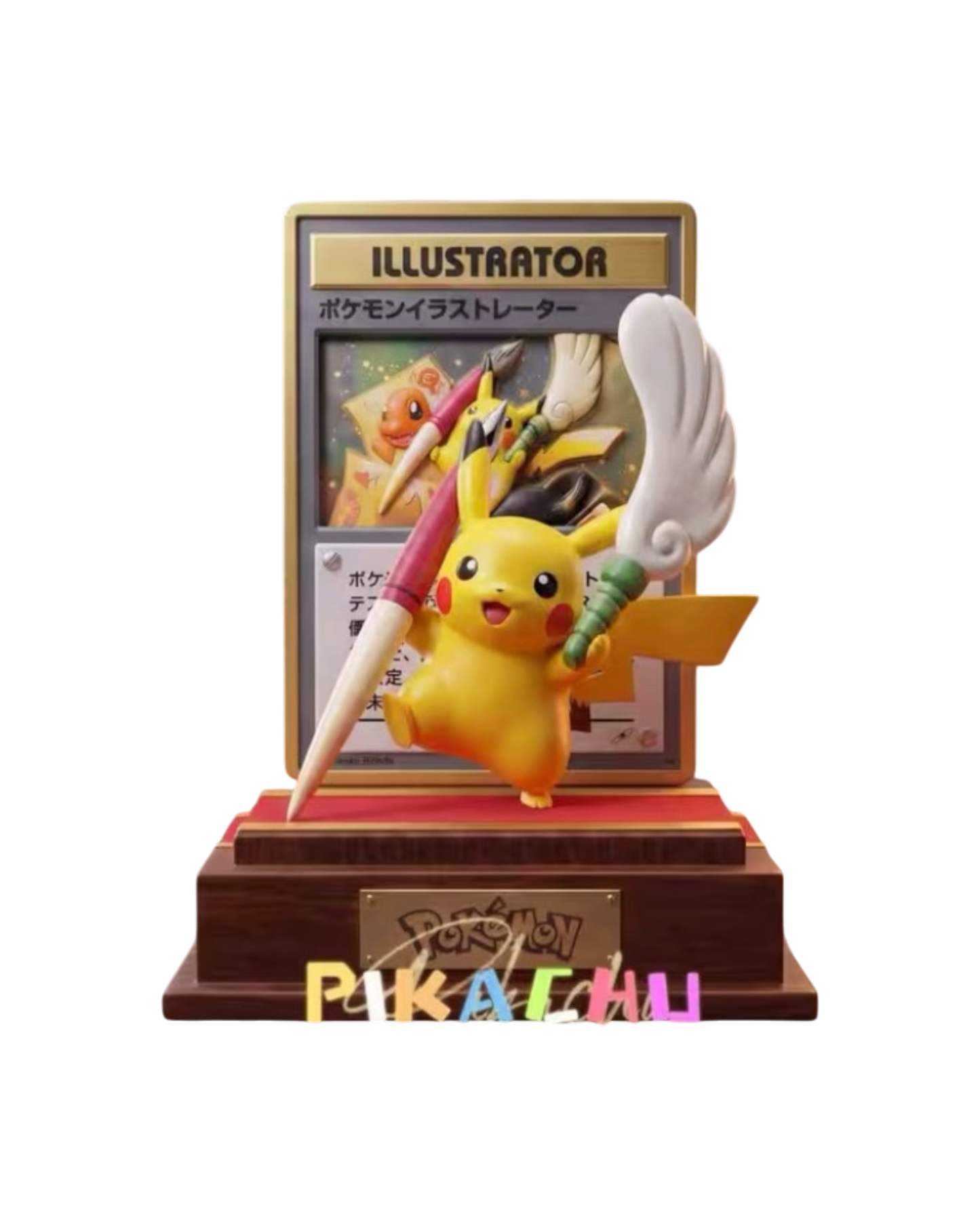 Statua Painter Pikachu | GGG Studio | Resin statue (Pre-Order)