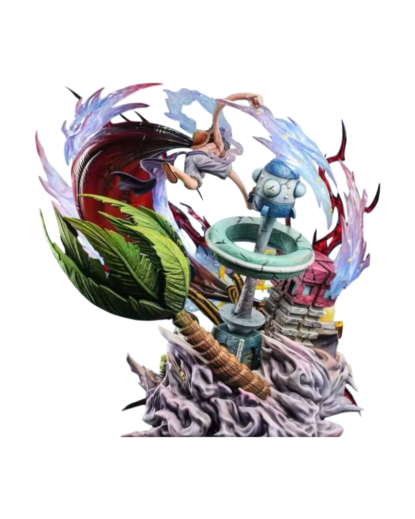 Statua Nola Luffy vs Kizaru Borsalino | TK Studio | Resin statue (Pre-Order)