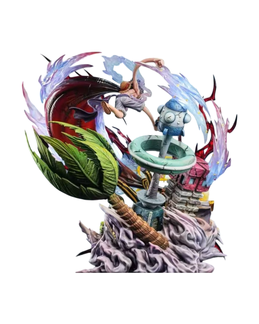 Statua Nola Luffy vs Kizaru Borsalino | TK Studio | Resin statue (Pre-Order)