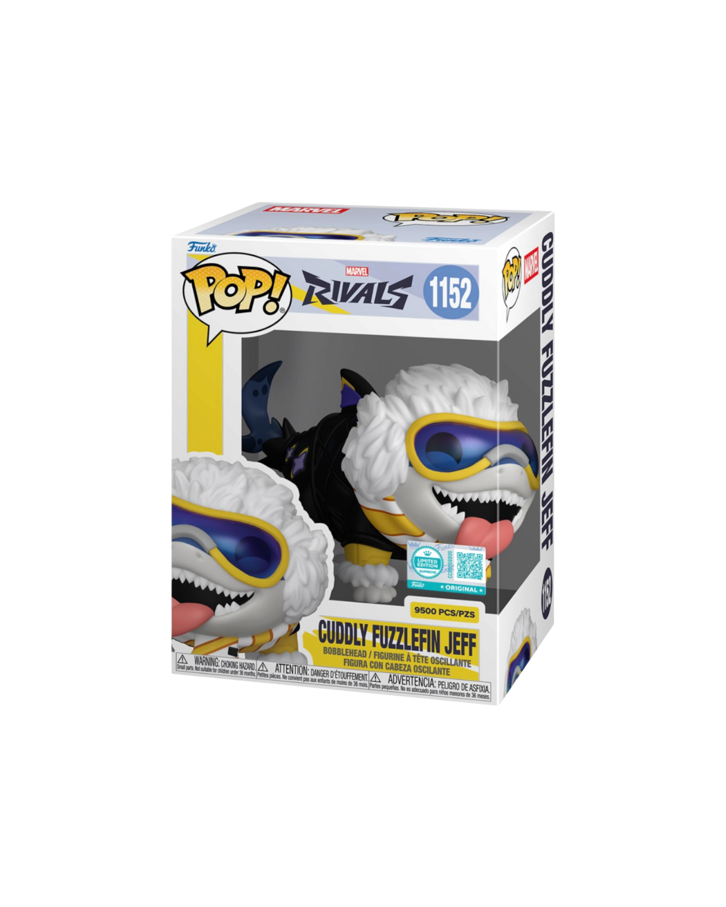 Funko Pop! 1152 Cuddly Fuzzlefin Jeff | Supreme Edition - 9500 pzs