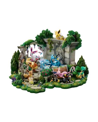 Statua Eeveelution Group | Moon Shadow Studios | Resin statue (Pre-Order)