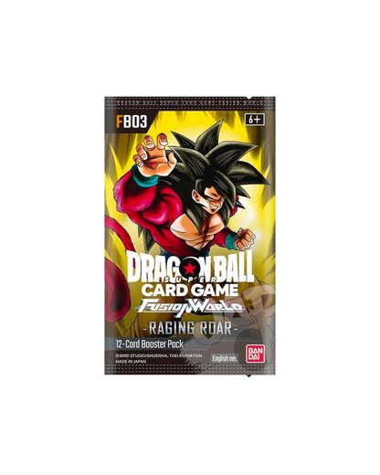 Dragon Ball Super FB03 “Raging Roar” Box | English (Pre-Order)