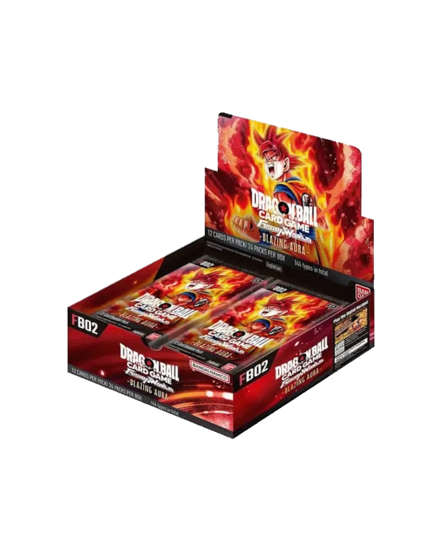 Dragon Ball Super FB02 “Blazing Aura” Box | English (Pre-Order)
