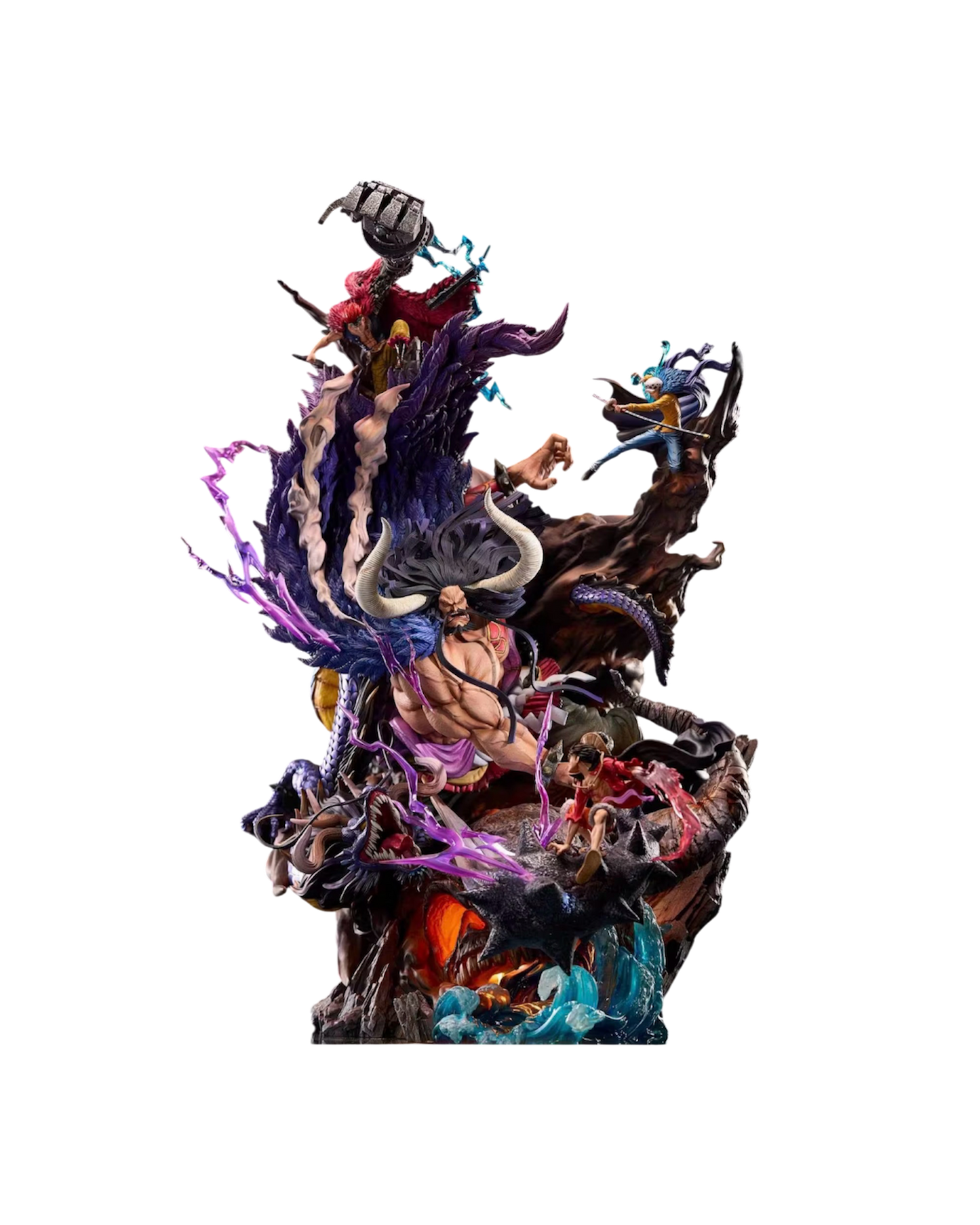 Statua Kaido vs Luffy x Law x Kid | Sup Studio | Resin statue (Pre-Order)