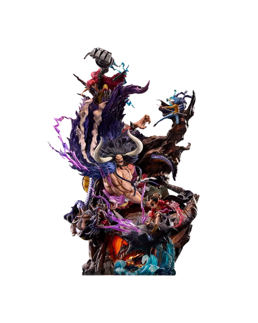 Statua Kaido vs Luffy x Law x Kid | Sup Studio | Resin statue (Pre-Order)