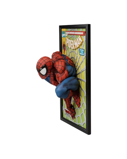 Statua Spider-Man comic cover 3D Wall Art | 3209 Studio | Resin statue (Pre-Order)