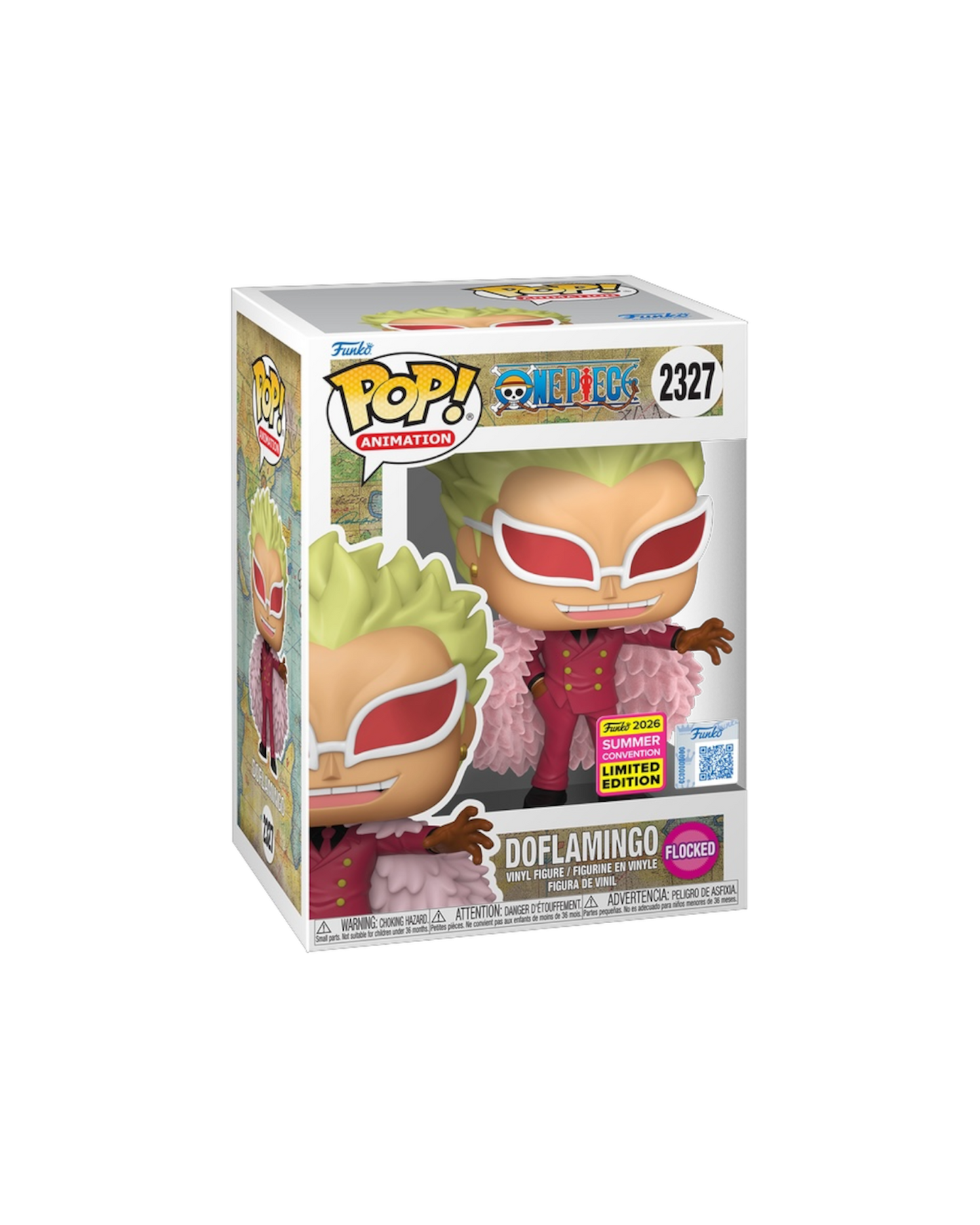 Funko Pop! 2327 Doflamingo | Summer Convention 2026 | Flocked (Pre-Order)