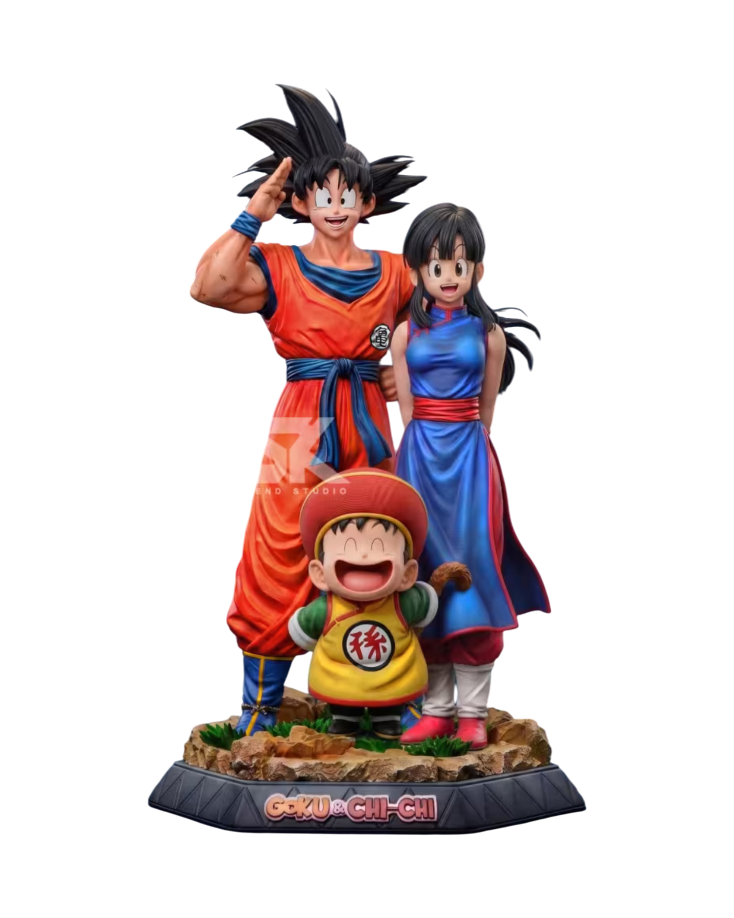 Statua Goku x Chi Chi | Sky End Studio | Resin statue (Pre-Order)