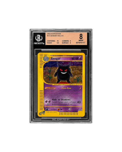 Beckett 8 | 2002 Expedition #13 Gengar holo R | English