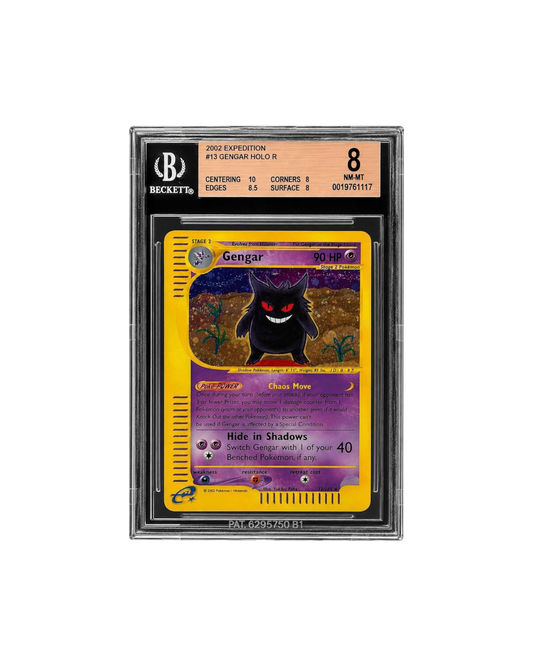 Beckett 8 | 2002 Expedition #13 Gengar holo R | English