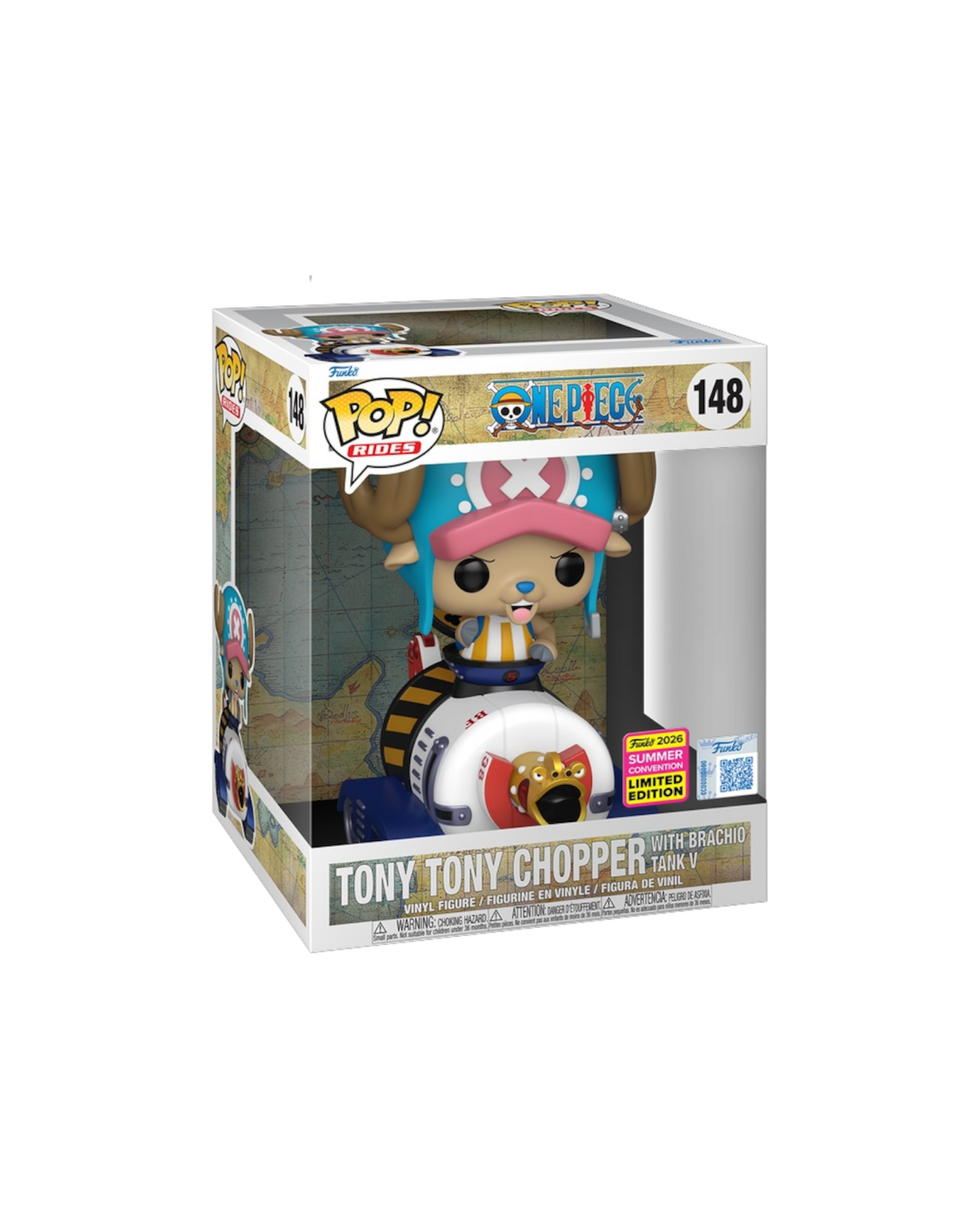Funko Pop! 148 Tony Tony Chopper with Brachio Tank V | Special edition | Summer Comvention 2026