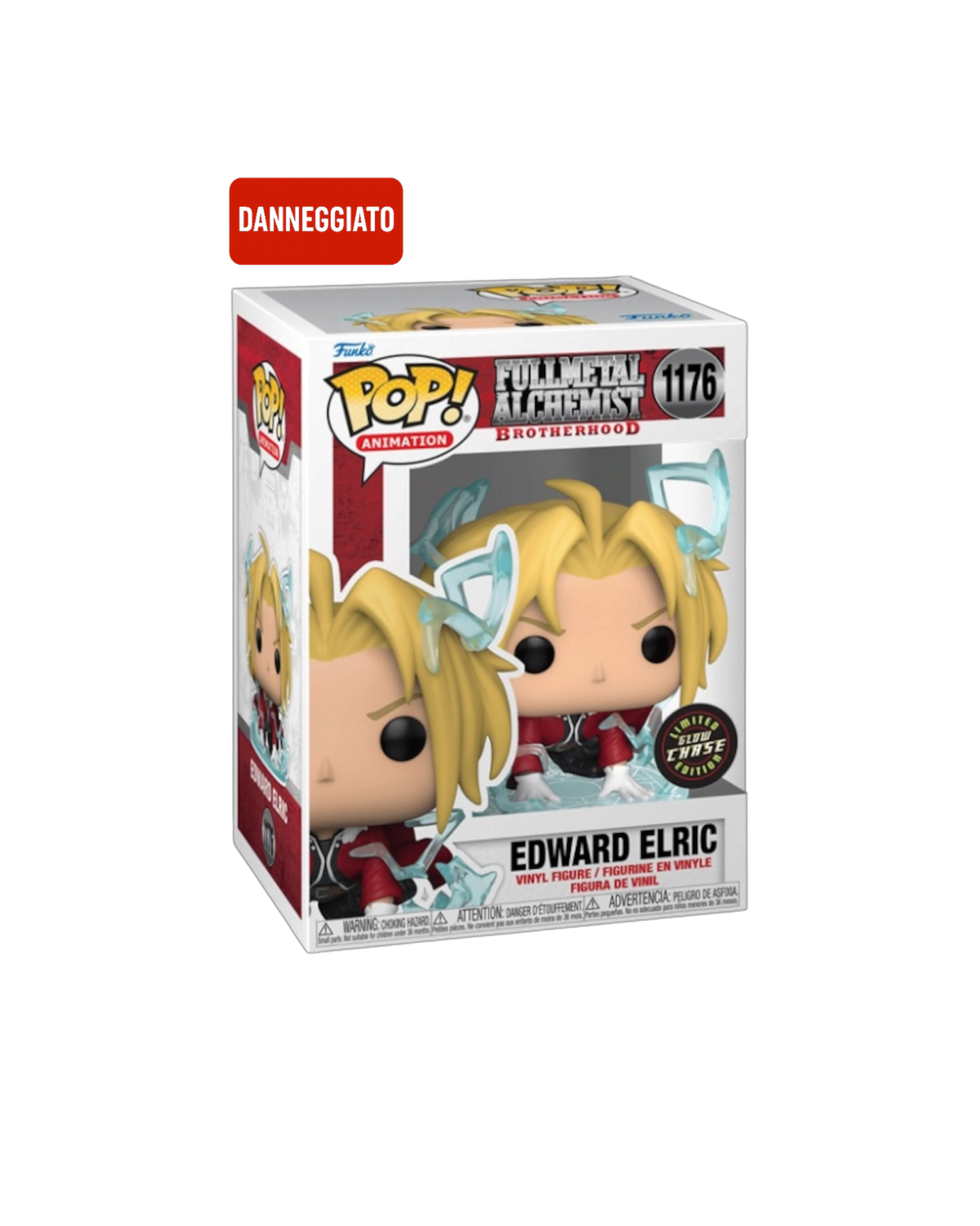 Funko Pop! 1176 Edward Elric | Chase (Scatola danneggiata)