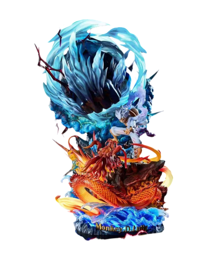 Statua Nika Luffy vs Kaido Dragon | Light Year Studio | Licensed resin statue (Pre-Order)