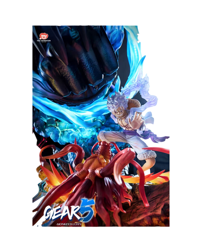 Statua Nika Luffy vs Kaido Dragon | Light Year Studio | Licensed resin statue (Pre-Order)