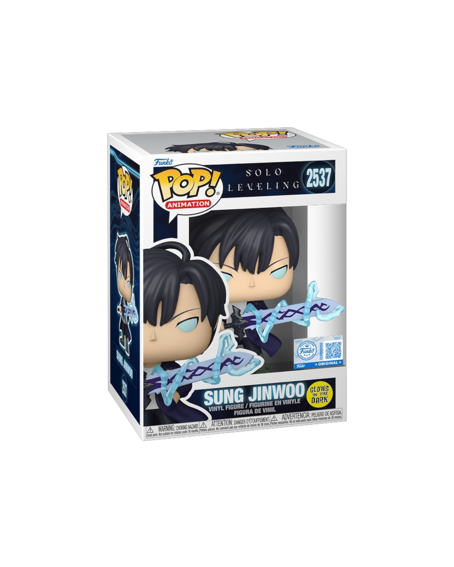 Funko Pop! 2537 Sung JinWoo | Special edition | Glows in the dark (Pre-Order)