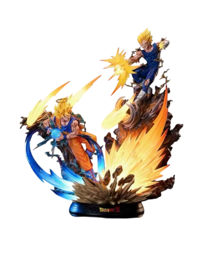 Statua Goku SS2 vs Majin Vegeta SS2 | KD Collectibles | Resin statue (Pre-Order)