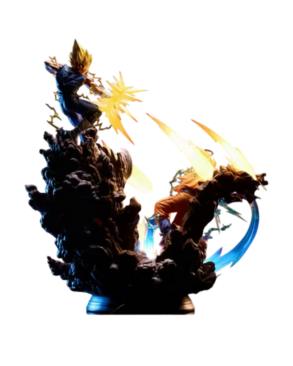 Statua Goku SS2 vs Majin Vegeta SS2 | KD Collectibles | Resin statue (Pre-Order)