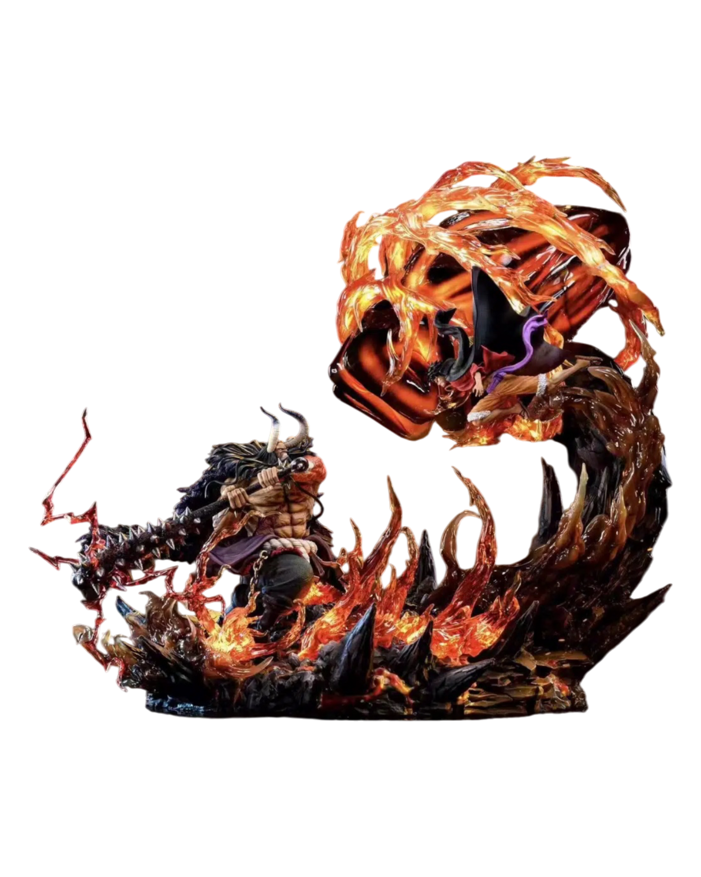 Statua Kaido vs Red Rock First Luffy | Ventus Studio | Resin statue (Pre-Order)