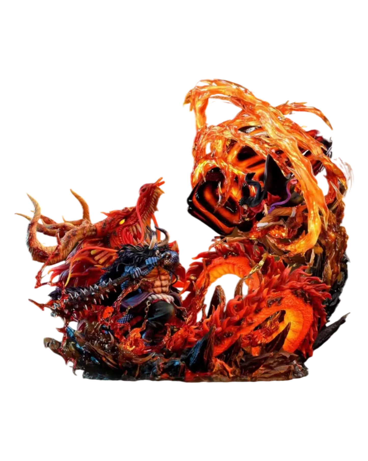 Statua Kaido vs Red Rock First Luffy | Ventus Studio | Resin statue (Pre-Order)