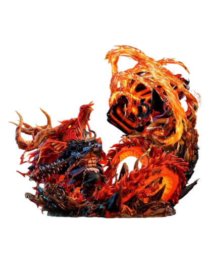 Statua Kaido vs Red Rock First Luffy | Ventus Studio | Resin statue (Pre-Order)