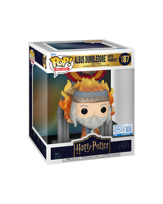 Funko Pop! 187 Albus Dumbledore with Fawkes | Special Edition (Pre-Order)