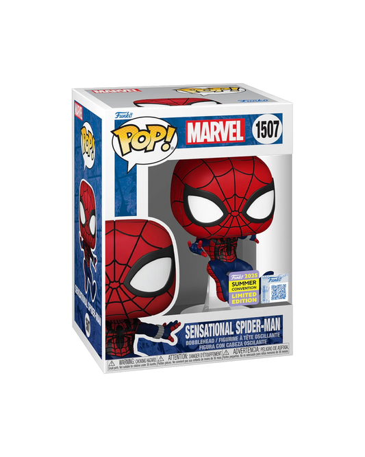 Funko Pop! 1507 Sensational Spider-Man | Summer Convention 2025 | Special Edition