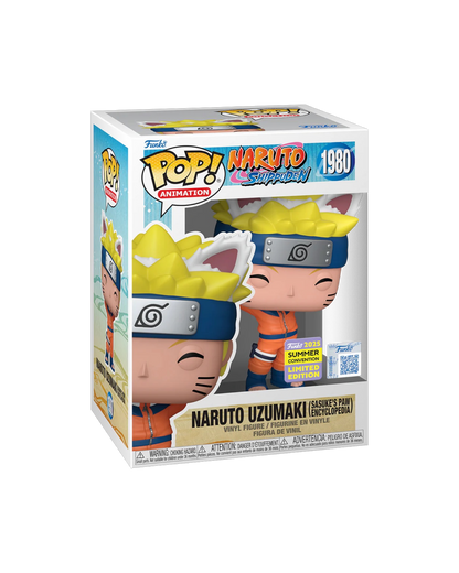 Funko Pop! 1980 Naruto Uzumaki (Sasuke's paw encyclopedia) | Summer Convention 2025 | Special Edition