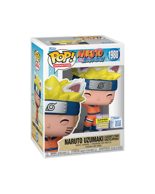 Funko Pop! 1980 Naruto Uzumaki (Sasuke's paw encyclopedia) | Summer Convention 2025 | Special Edition