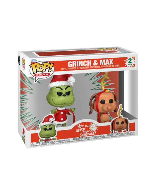 Funko Pop! 2 pack Grinch & Max