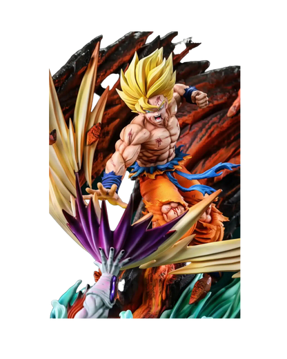 Statua Super Saiyan Goku vs Frieza | JMY Studio First | Resin Statue (Pre-Order)