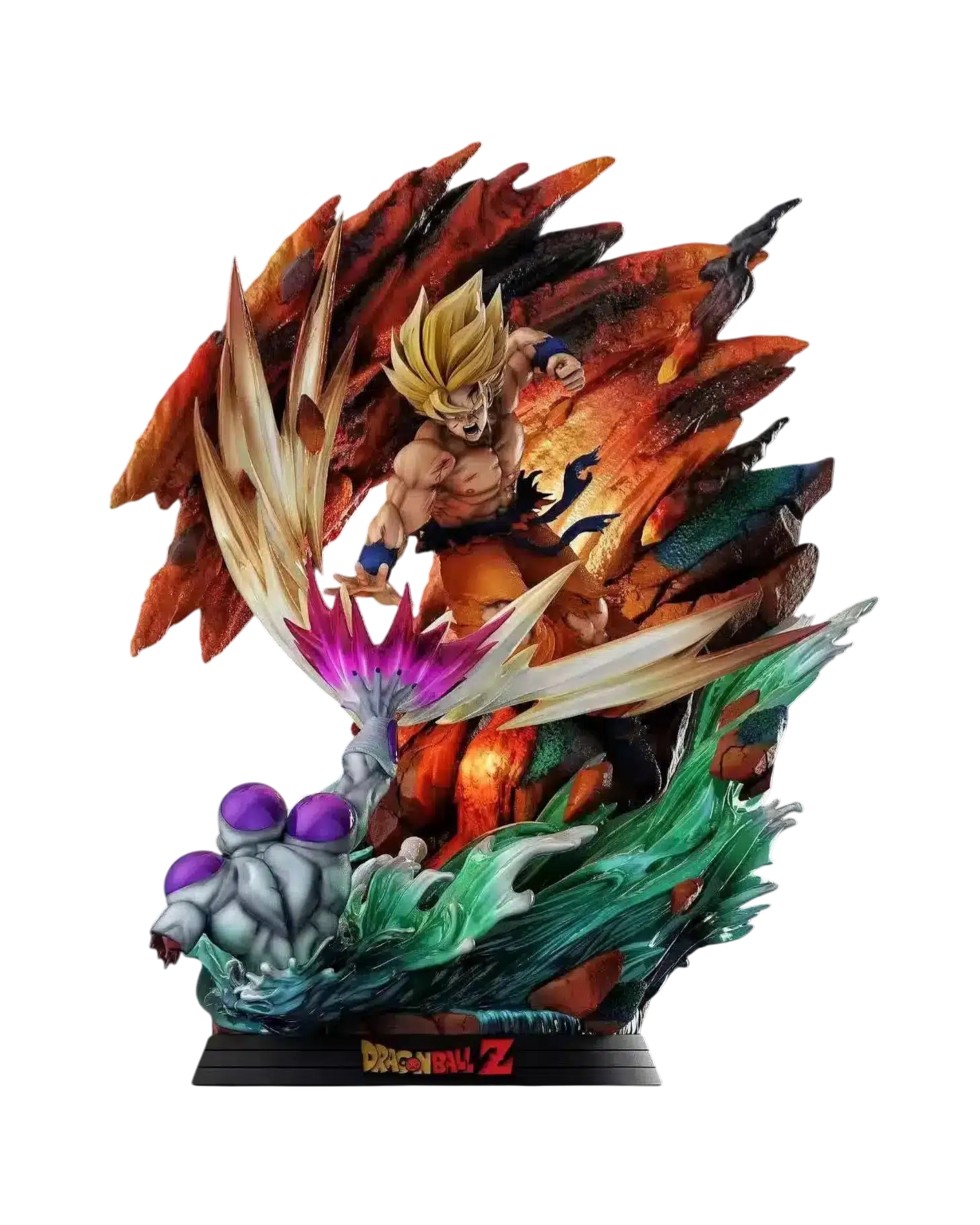 Statua Super Saiyan Goku vs Frieza | JMY Studio First | Resin Statue (Pre-Order)
