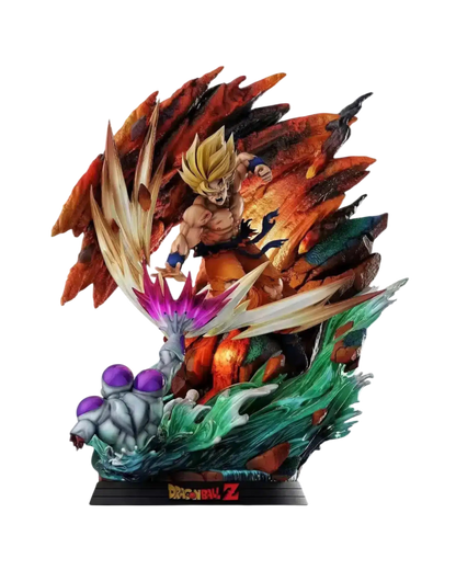 Statua Super Saiyan Goku vs Frieza | JMY Studio First | Resin Statue (Pre-Order)