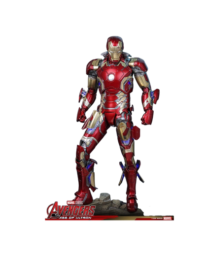 Statua Age of Ultron Iron Man Mark XLIII V2 Deluxe | Hot Toys