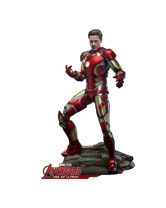 Statua Age of Ultron Iron Man Mark XLIII V2 Deluxe | Hot Toys