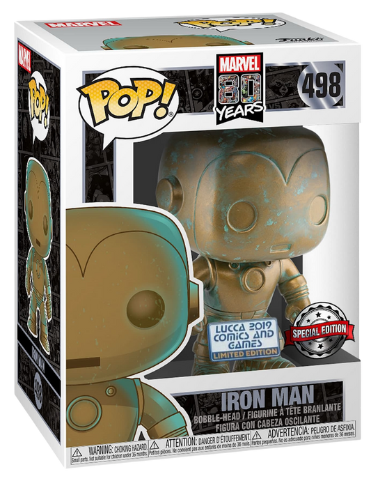 Funko Pop! 498 Iron Man | Special Edition | Lucca Comics and Games 2019