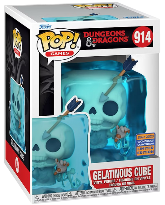 Funko Pop! 914 Gelatinous Cube | Wondrous Convention 2023