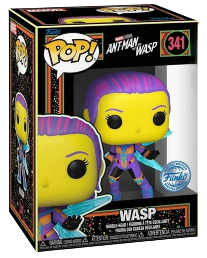 Funko Pop! 341 Wasp | Special Edition Black Light