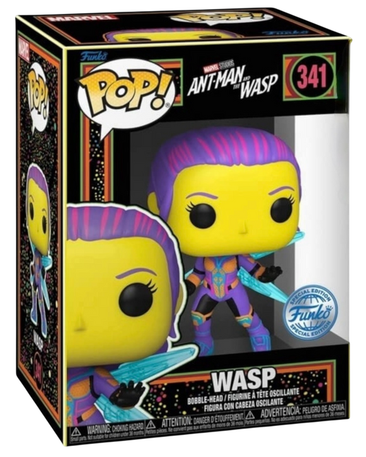 Funko Pop! 341 Wasp | Special Edition Black Light