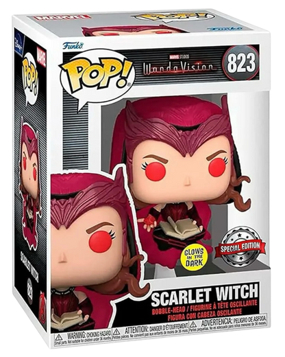 Funko Pop! 823 Scarlet Witch | Special Edition Glows in the Dark