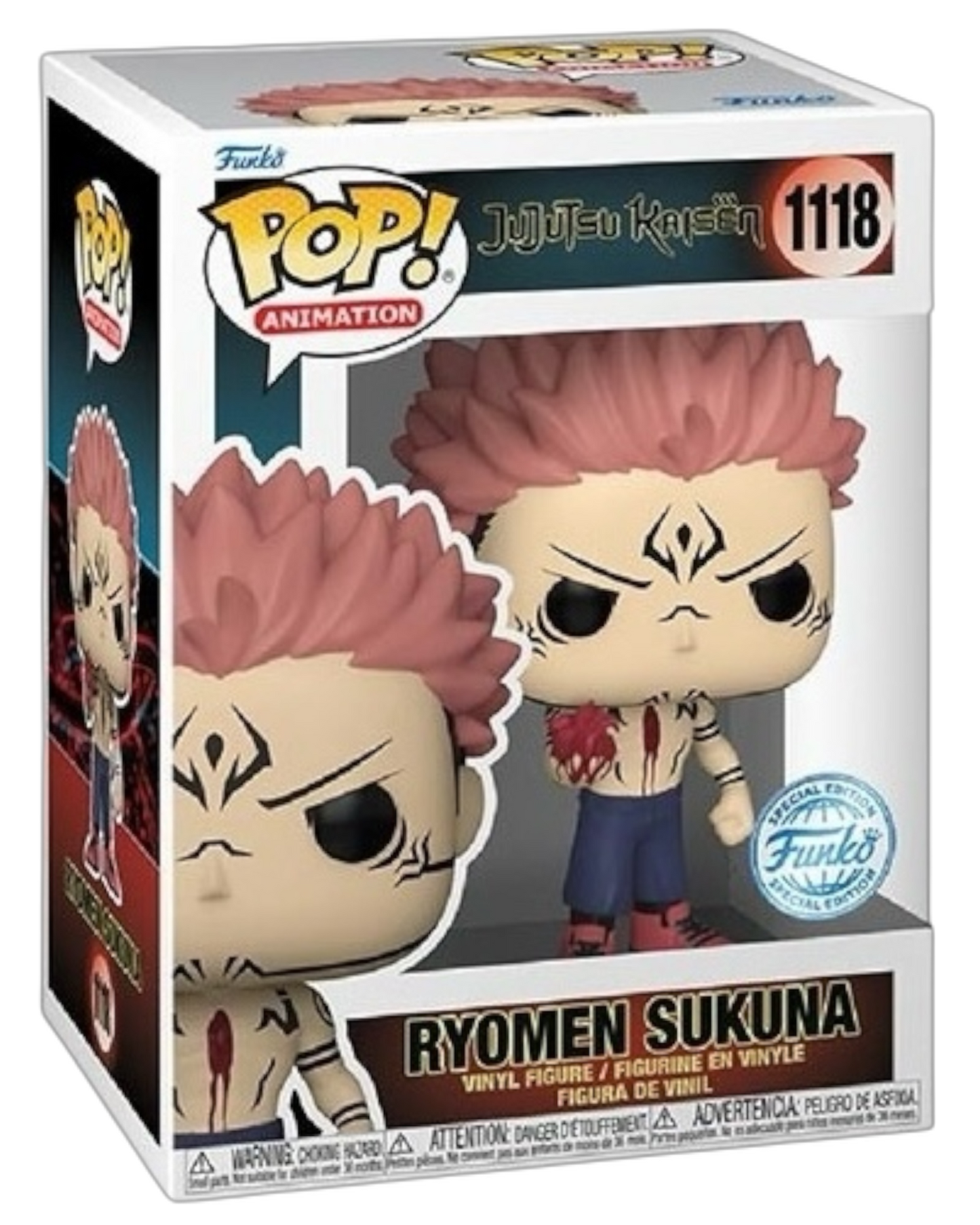 Funko Pop! 1118 Ryomen Sukuna | Special Edition