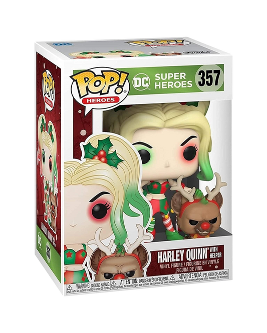 Funko Pop! 357 Harley Quinn with helper